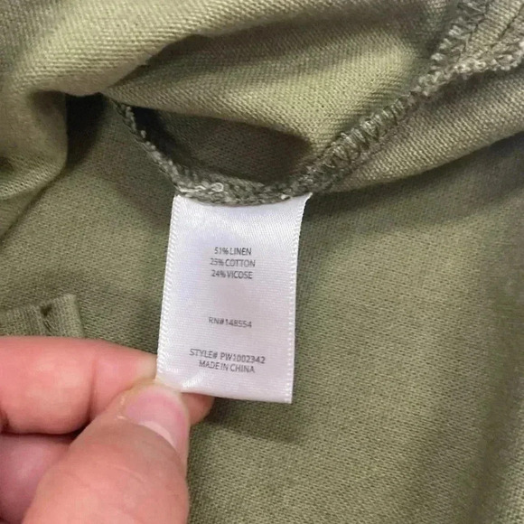 Indigo Rising Button down crop top - Picture 4 of 9